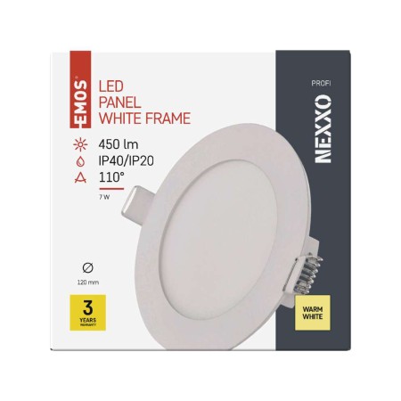 PANNELLO LED 7W 3000k 450LM NEXXO EMOS ZD1124