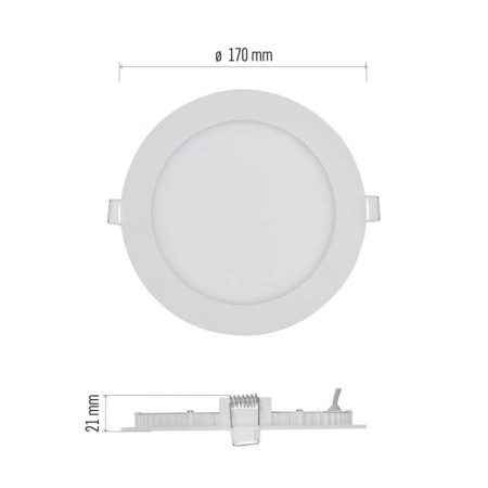 PANNELLO LED 12,5W 4000k 1050LM NEXXO EMOS ZD1135
