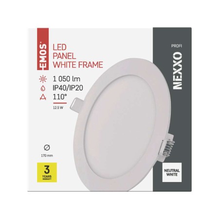 PANNELLO LED 12,5W 4000k 1050LM NEXXO EMOS ZD1135