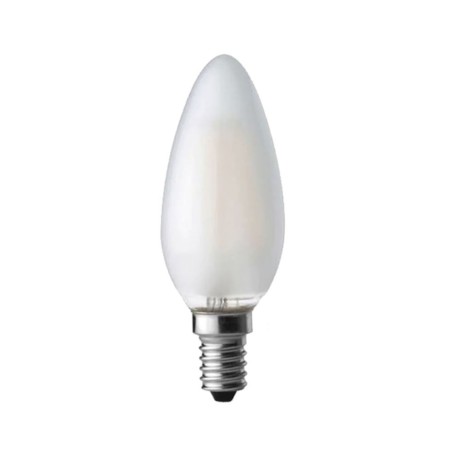 Lampadina Oliva Smerigliata E14 60W Incandescenza Dimmerabile | Leuci