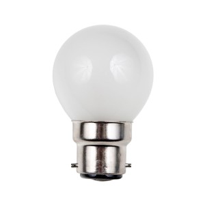 Lampadina BA22D 24V 25W sfera smerigliata per segnaletica tecnica