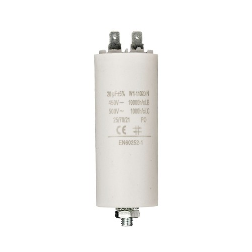 CONDENSATORE 20 uF 450V DIMENSIONE 40X90MM