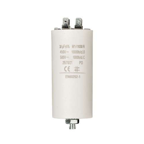 CONDENSATORE 30 uF 450V DIMENSIONE 45X95MM