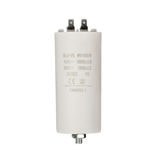 CONDENSATORE 50 uF 450V DIMENSIONE 50X107MM