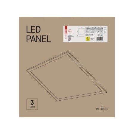 Pannello LED 60X60 40W 4000LM 4000K Maxxo Emos ZR7612M