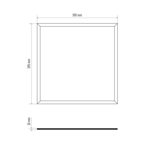 Pannello LED 60X60 40W 4400LM 4000K...