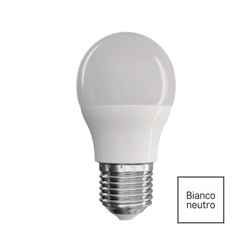 LAMPADINA LED SFERA 7.3W (60W) E27 4000K 806LM EMOS ZQ1131