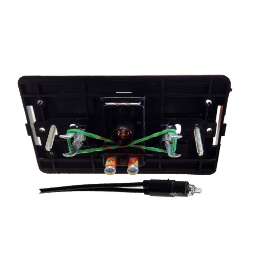 PULSANTE LUMINOSO CON TARGHETTA E...