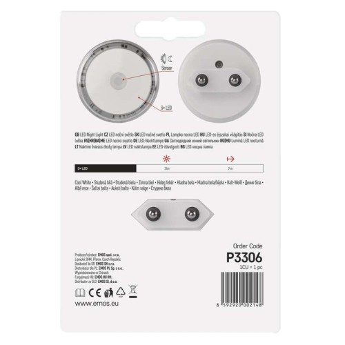 Luce Notturna LED con Sensore...