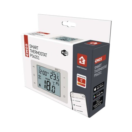 Termostato WiFi GoSmart: Controllo Intelligente e Remoto della Temperatura | Emos P56201