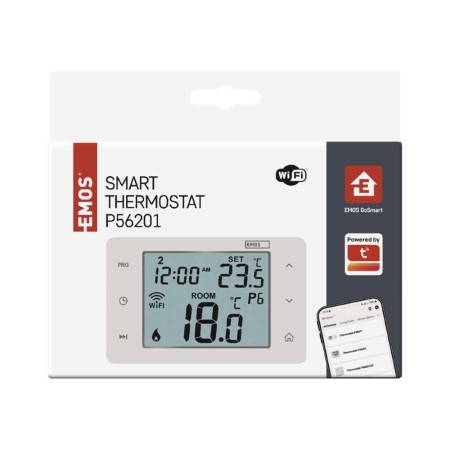 Termostato WiFi GoSmart: Controllo Intelligente e Remoto della Temperatura | Emos P56201