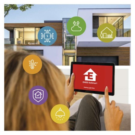 Termostato WiFi GoSmart: Controllo Intelligente e Remoto della Temperatura | Emos P56201