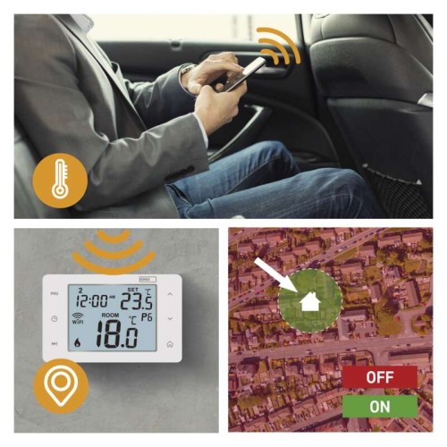 Termostato WiFi GoSmart: Controllo...