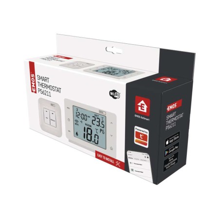 Termostato SMART Wireless EMOS P56211: Controllo Remoto e Flessibile del Clima Domestico | Emos P56211
