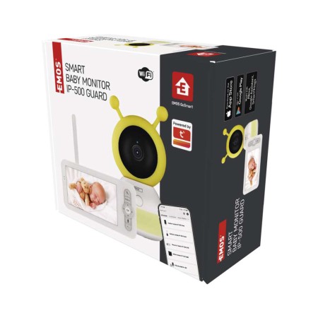 Baby Monitor Orientabile WiFi EMOS GoSmart IP-500: Sorveglianza Intelligente