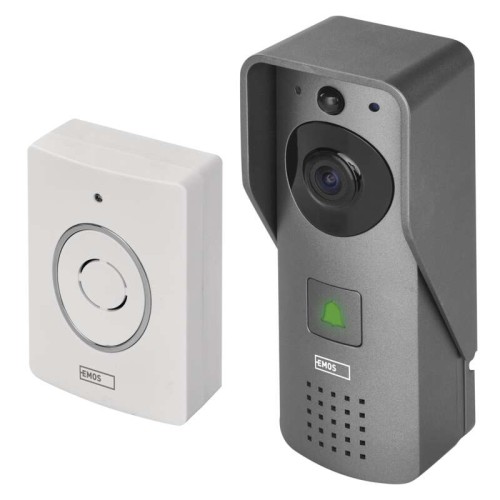 Video Campanello senza fili GoSmart IP-09C EMOS | Comunica tramite Smartphone