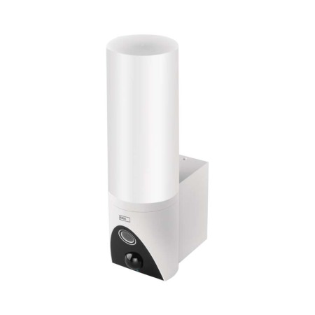 Lampada Telecamera Esterno WiFi EMOS GoSmart IP-300 TORCH Bianca: Sicurezza e Controllo Smart