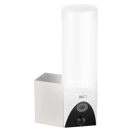 Lampada Telecamera Esterno WiFi EMOS GoSmart IP-300 TORCH Bianca: Sicurezza e Controllo Smart