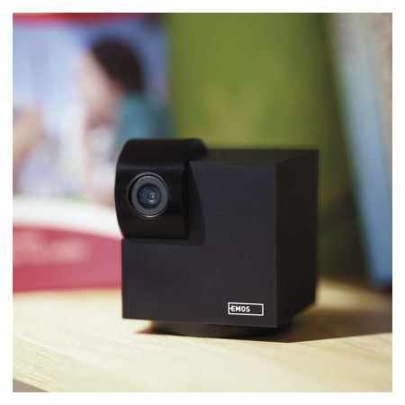 Telecamera WiFi Smart EMOS IP-110 CUBE 3MP con Movimento PTZ e Audio Bidirezionale | EMOS H4061