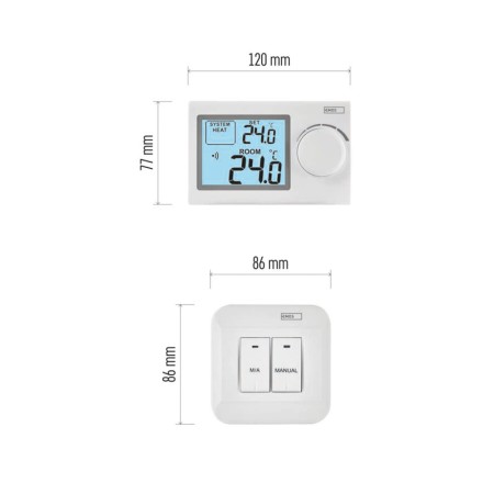 Termostato WiFi Programmabile: Controllo Termico Avanzato | Emos P5614