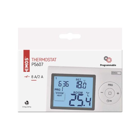 Termostato Digitale Programmabile - Comfort Casa/Ufficio | EMOS P5607