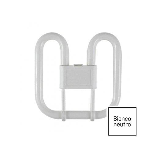 LAMPADINA 2D 10W 4 PIN 4000K LAMPITALIA 2D10.4F