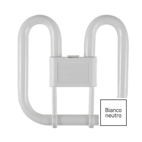 Lampadina fluorescente 2D 38W  4 PIN 4000K