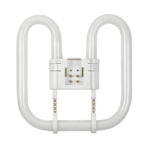 Lampada 2D 38W 4 pin GR10q luce naturale 4000K per plafoniere 2