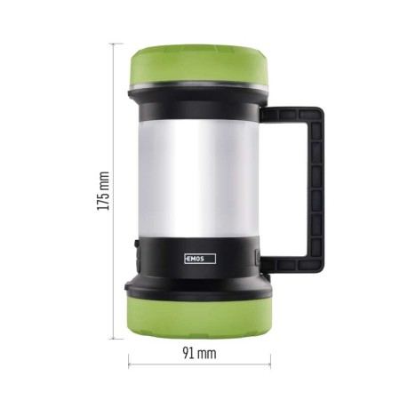 Lampada da campeggio LED 350lm ricaricabile EMOS P2313