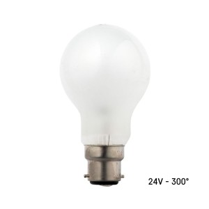 Lampadina goccia 24V BA22D...