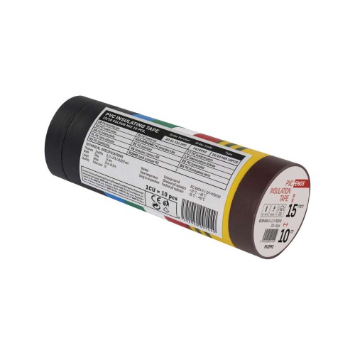 Nastro Isolante PVC 15mm x 10m -...