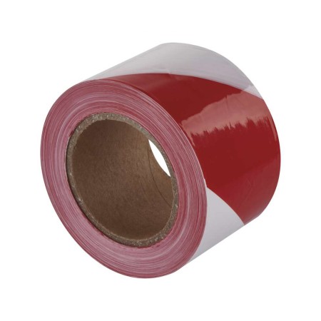 Nastro Segnaletico Bianco/Rosso 75mm x 250m - Alta Qualità | Emos F87525  Meta Descrizione