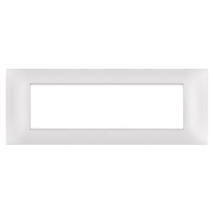 Placca 7 posti bianca...