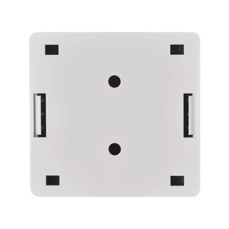 Presa di rete RJ45 doppia da parete CAT 5e Emos J0401