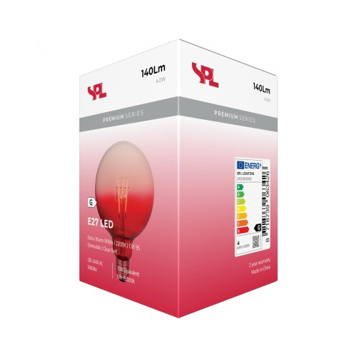 Lampadina LED Decorativa Rossa...