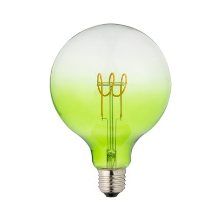 Lampadina LED Decorativa Verde Sfumata Globo D125 4W 140lm Dimmerabile