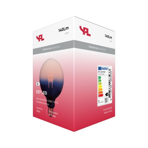 Lampadina LED Decorativa Blu Sfumata...