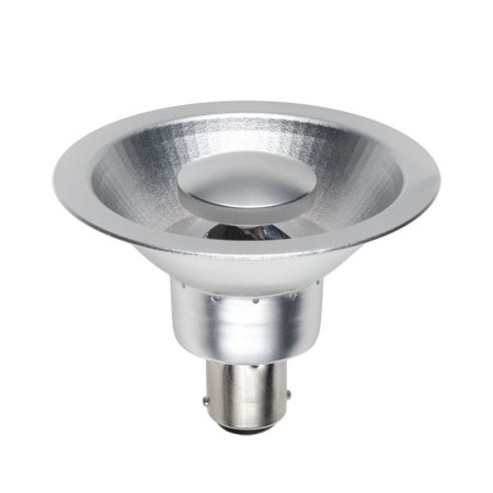 AR70 Lampadina LED BA15D 9W 12V 35° Dimmerabile - Serie PREMIUM | CRI 92 |Garanzia 3 anni
