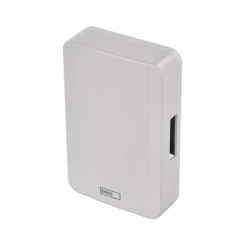 Campanello due toni DIN DON rettangolare 230V Emos P57002