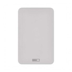 campanello due toni din don 230v bianco emos p5700 2