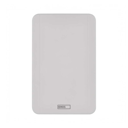 Campanello Due Toni DIN DON 230V | Suoneria Rettangolare Bianca | EMOS P57002