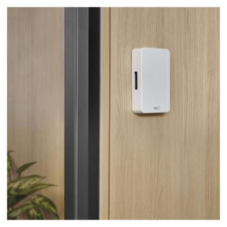 Campanello Due Toni DIN DON 230V | Suoneria Rettangolare Bianca | EMOS P57002