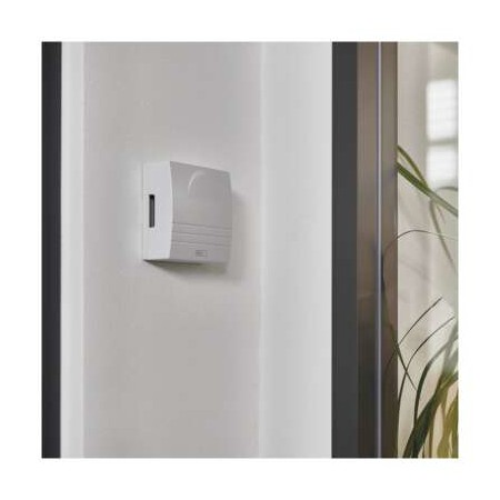 Campanello Due Toni DIN DON 230V | Suoneria Quadrata Bianca | EMOS P57001