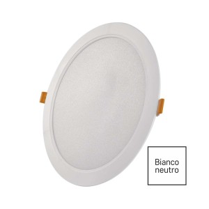Pannello LED tondo incasso...