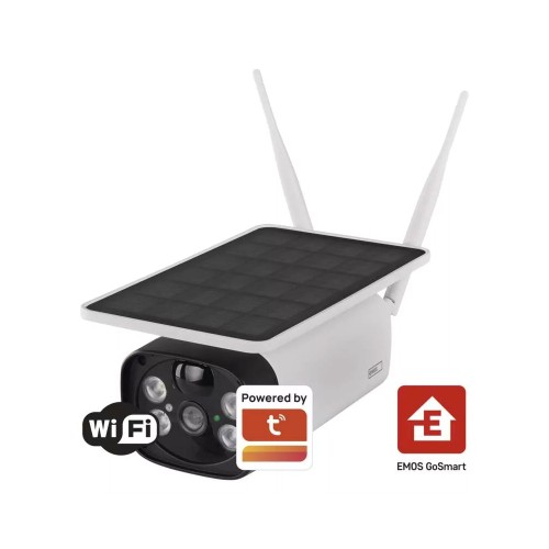 Telecamera Batteria GoSmart IP-600 EYE per Esterni con Wi-Fi e Pannello Solare | EMOS H4056