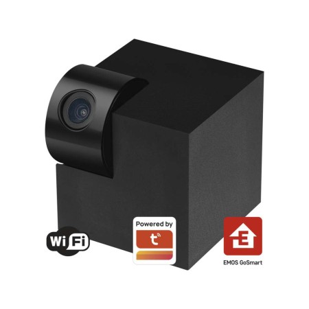 Telecamera WiFi Smart EMOS IP-110 CUBE 3MP con Movimento PTZ e Audio Bidirezionale | EMOS H4061