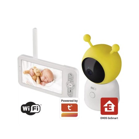 Baby Monitor Orientabile WiFi EMOS GoSmart IP-500: Sorveglianza Intelligente