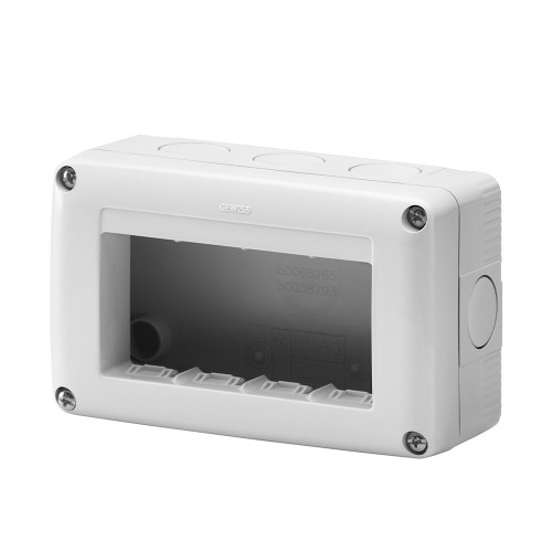 Contenitore 4 moduli serie Gewiss System GW27004