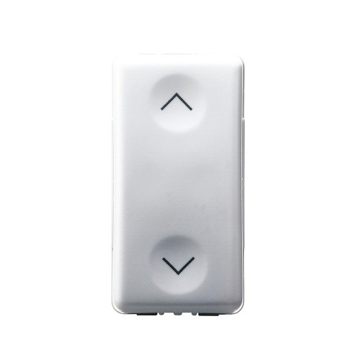 Doppio pulsante saliscendi serie Gewiss System White GW20521