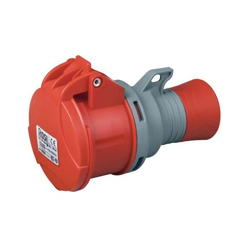 Presa mobile industriale 3P+T 400V 32A IP44 ROSI 9524